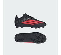 Adidas Chaussure foot F50 Club Enfant Terrain souple/multi-surfaces Noir/Rouge lucide Taille 36 2/3
