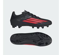 adidas Chaussures de football F50 Club – Terrain souple/Multi‑surfaces – Core Black/Lucid Red 44 2/3