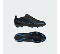 adidas Mixte Enfant F50 Hyperfast League Firm Ground Football Boots Kids Shoes, Core Black/Core Black/Lucid Ray Blue, 28 1/2 EU