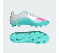 Chaussure de football F50 MESSI CLUB Terrain souple / multiterrain Cloud White / Lucid Pink / Flash Aqua 43 1/3