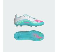 Chaussure de football F50 MESSI ELITE Firm Ground Enfants Cloud White / Lucid Pink / Flash Aqua 37 1/3