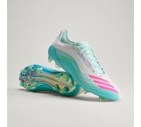 Chaussure de football F50 MESSI ELITE Terrain souple Cloud White / Lucid Pink / Flash Aqua 46 2/3