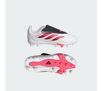 Chaussure de football fermeture par scratch Predator Club Terrain souple / Multi surfaces Enfants Cloud White / Solar Turbo / Core Black 26 1/2
