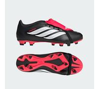 Adidas Chaussures de football Mixte Predator Club à languette rabattable FG/MG Noir/Blanc/Rouge 40