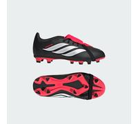 adidas Mixte Enfant Predator Club Fold-Over Tongue Firm Ground/Multi Ground Football Boots Kids, Core Black/FTWR White/Lucid Red, 38 EU