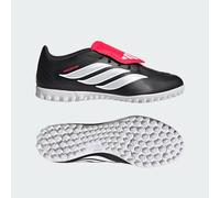 Chaussure de football languette rabattue Predator Club Turf Core Black / Cloud White / Lucid Red 41 1/3