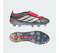 Chaussure de football languette rabattue PREDATOR ELITE Terrain gras Iron Metallic / Cloud White / Lucid Red 47 1/3