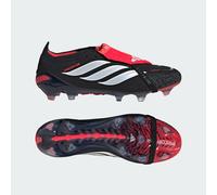 Chaussure de football languette rabattue PREDATOR ELITE Terrain souple Core Black / Cloud White / Lucid Red 41 1/3