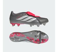 Chaussure de football languette rabattue PREDATOR LEAGUE Terrain gras Iron Metallic / Zero Metalic / Lucid Red 46