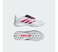 Chaussure de football languette rabattue Predator League Turf Enfants Cloud White / Solar Turbo / Core Black 31