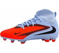 Chaussure de football Nike JR Phantom FG pour garçons en bleu, taille 5.5Y