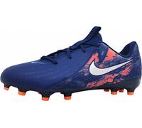 Chaussure de football Nike JR PHANTOM GX II ACAD pour garçons en bleu, taille 5.5Y