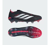 Chaussure de football sans lacets PREDATOR ELITE Terrain souple Core Black / Cloud White / Lucid Red 42 2/3
