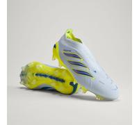 adidas Predator 26 Elite Laceless FG Bleu Clair/Bleu/Jaune 44 2/3