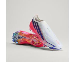 Chaussure de football sans lacetsF50 Hyperfast Elite terrain souple Cloud White / Solar Purple / Solar Turbo 40 2/3