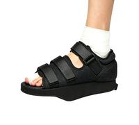 Chaussure de Fracture Déchargement à l'Avant-Pied Chaussure de Hallux Vagus Post-opératoire Chaussures Orthopédique Réglable pour Fracture Métatarsienne Orteils Cassés Pied Gauche et Droit Universel