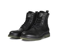 Chaussure de moto John Doe Sixty | XTM fabriquée avec du Kevlar DuPont | Protection en trois points | Botte en cuir de vache | Semelle antidérapante