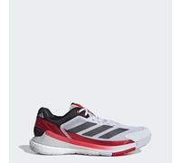 adidas Homme Crazyquick Boost Padel Shoes Chaussures, Cloud White/Core Black/Lucid Red, 42 2/3 EU