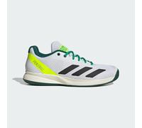 Adidas Chaussures de pickleball Courtflash Homme FTWR White/Core Black/Collegiate Green 41 1/3