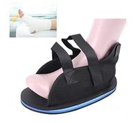 Chaussure de Plâtre Post-opératoire Chausson Ouverture Large orthopédique chirurgicale pour Fracture de Pied Chaussure de rééducation Antidérapant pour la Pied Gauche ou Droite, Noir, Large
