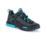Chaussure de randonnée femme - AKU - Rocket DFS GTX - Noir / turquoise - Vibram Traction Lug 38