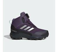 Chaussure de randonnée hiver Terrex Mid BOA RAIN.RDY Aurora Plum / Matte Silver / Core Black 31 1/2