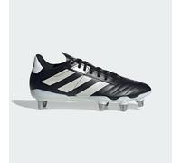 adidas Unisex Chaussure de Rugby Kakari Terrain Gras, Core Black/Zero Metalic/Silver Metallic, 43 1/3