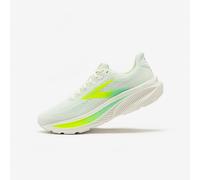 Chaussure de running femme, Brooks Ghost 17 blanc cassé et jaune 36 blanc jaune