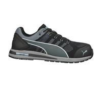 Puma Chaussures de sécurité Elevate Knit Low 643160-47 S1P ESD noir/gris Taille 47