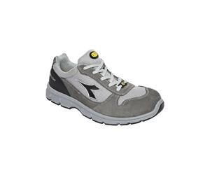 CHAUSSURE DE SECURITE BASSE DIADORA LOW RUN II TEXTILE S3S FO SR ESD GRIS CHATEAU/GRIS ALUMINIUM -181156C0493 41
