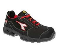 Diadora Utility Ducati Shark Engine Low S1PS, chaussures de sécu 47 EU Noir/Rouge Noir/Rouge