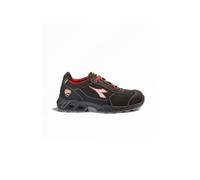 Diadora Utility Ducati Shark Engine Low S3S, chaussures de sécur 48 EU Noir/Rouge Noir/Rouge