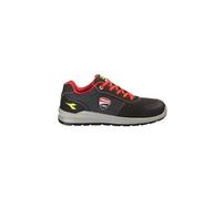 Diadora Utility Chaussures de sécurité Basses Ducati Speedy Race Low S3S FO SR SC MET Free - Noir/Rouge 46 - Chaussures de sécurité
