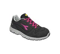 Chaussure de sécurité basse noir-rouge fuchsia DIADORA UTILITY RUN LOW S3S FO SR ESD - 181154C2017 42