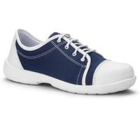 Chaussure de sécurité basse S1P SRC FASHION pour femme blanc/bleu marine P36 S24 LOANE-MARINE-36