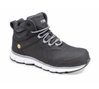 Chaussure de sécurité Haute Coverguard Shungit S3 en cuir nubuck anthracite ESD