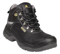 Delta Plus SAUL2ES3NO42, chaussures en cuir nappé pigmenté S3 SRC ESD Noir 42 ,1 paire