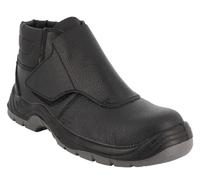 Chaussure de sécurité haute S1P SRC cuir grainé noir T41 SINGER ST280.41