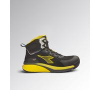 Diadora Utility Vortex DA2 Mid S3S, bottes de sécurité unisexes 44 EU Noir/Jaune Noir/Jaune