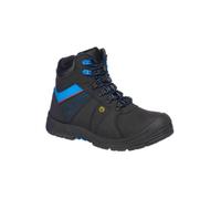 Chaussure de sécurité montante Portwest Compositelite Protector S3 ESD SRC HRO - Noir / Bleu 45