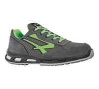 U-Power Red Lion Point, Chaussures de sécurité unisexes, légères, flexibles, anti-crevaison en cuir, avec insert Infinergy, avec embouts en aluminium (Grey & Green 41)