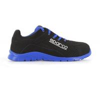 Sparco Chaussures de sécurité légères Practice S1P Nelson Noir/Bleu Taille 44