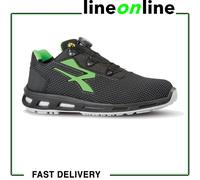 Upower Homme Monster BOAS3 SRC ESD Chaussures de sécurité, Noir, 42 EU