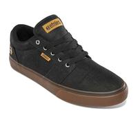 Chaussure de Skate Homme - Etnies Barge LS - Noir/Gum/Argenté - Lacets - Talon Plat - Tige Textile 40