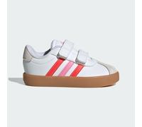 Chaussure de skateboard VL Court 3.0 Enfants Cloud White / Bright Red / Bliss Pink 20