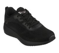 Chaussure de sport pour homme - SKECHERS Squad - Noir - Lacets - Dessus synthétique 42