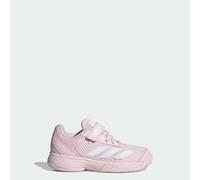 adidas Courtflash Chaussures toutes surfaces Enfants - rose pastel, blanc 33
