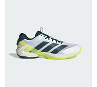 Chaussure de tennis Adizero Ubersonic 5 Terre battue Aurora Ivy / Cloud White / Cloud White 40
