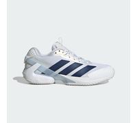 Chaussures Femme adidas adizero Ubersonic 5 White/Blue - TERRE BATTUE