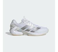 Chaussure de tennis Adizero Ubersonic 5 Terre battue Cloud White / Silver Metallic / Cloud White 36
